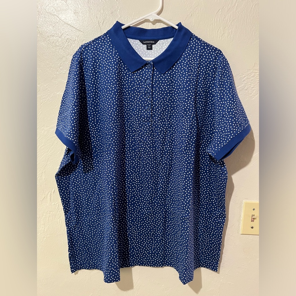 Lands end polo